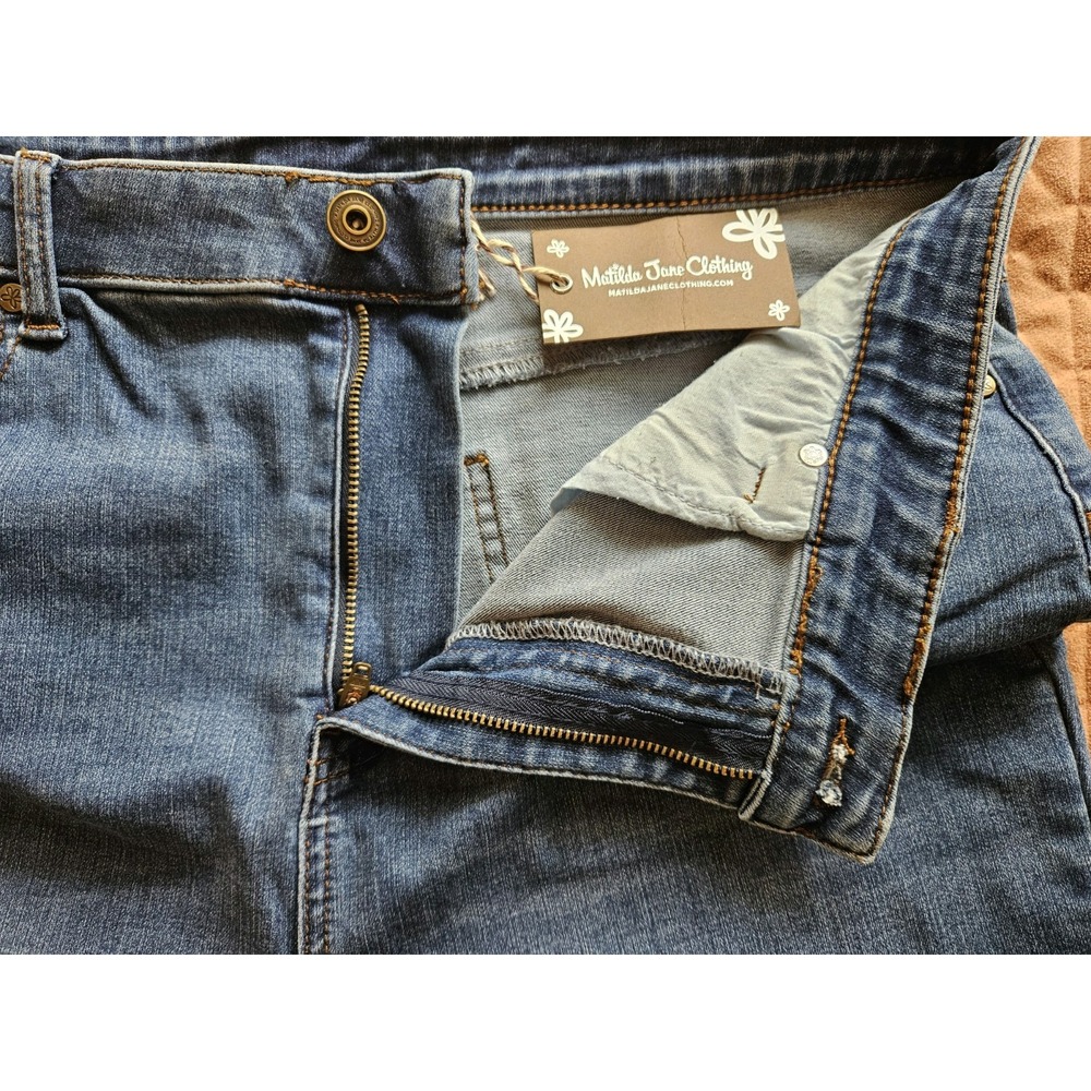 NWT Matilda Jane Skinny Blue Denim Jeans (Inseam 29"), Sz. 12 - Picture 7 of 7